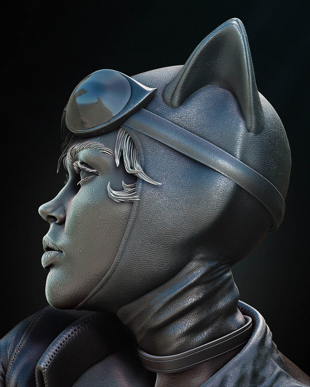 Batman and Catwoman - Diorama