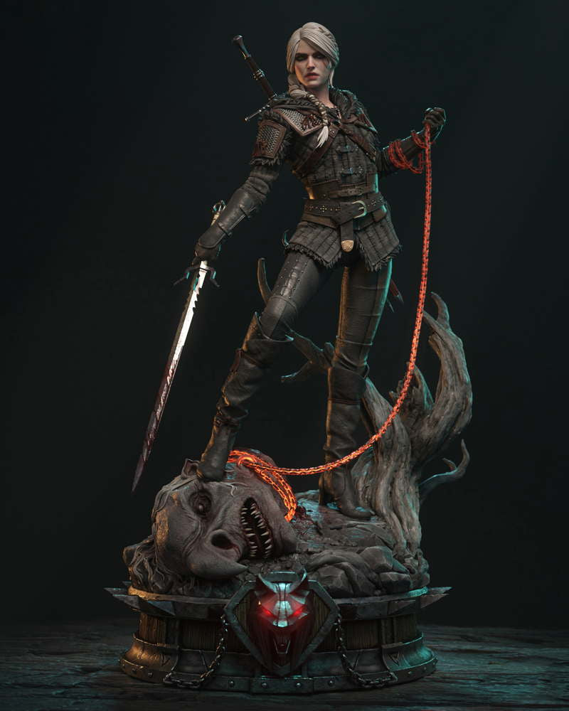 Ciri – The Witcher 4 – Sculpture