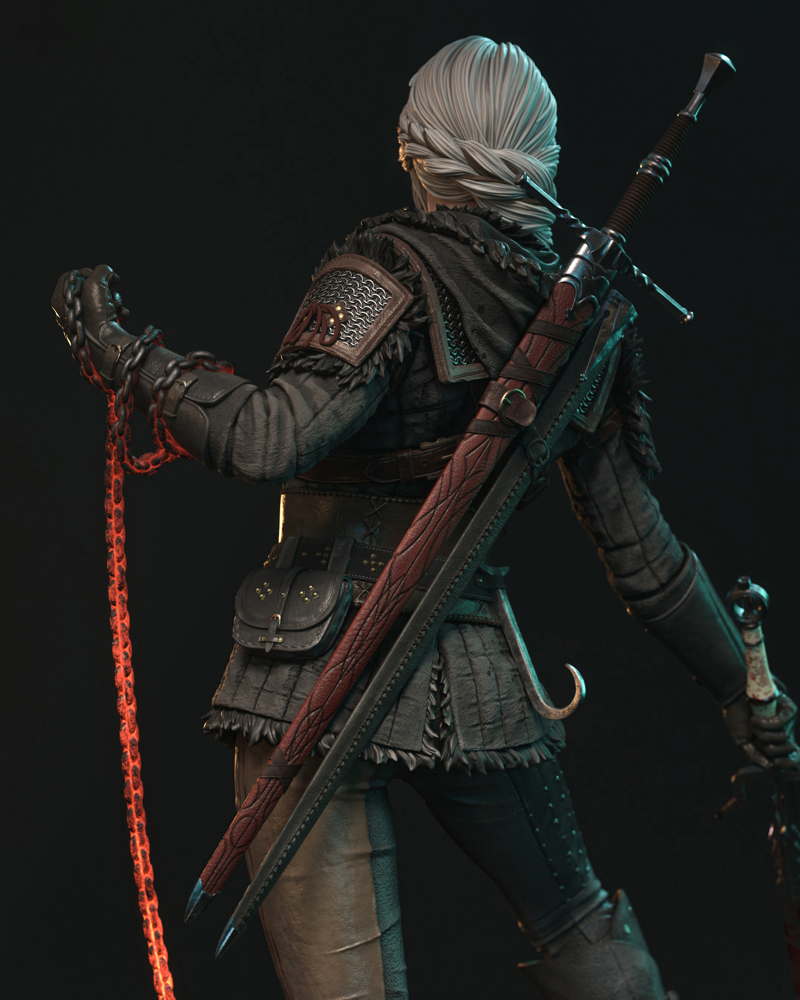Ciri – The Witcher 4 – Sculpture