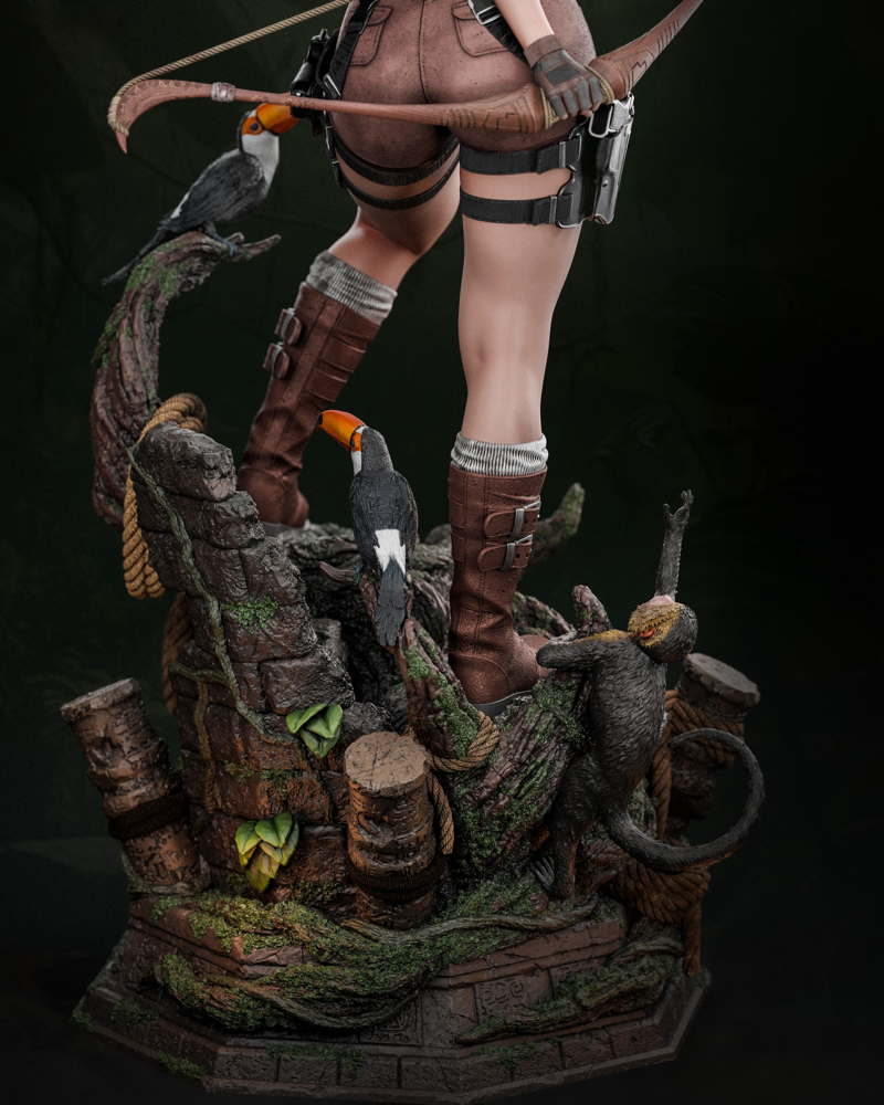 Lara Croft - Sculpture