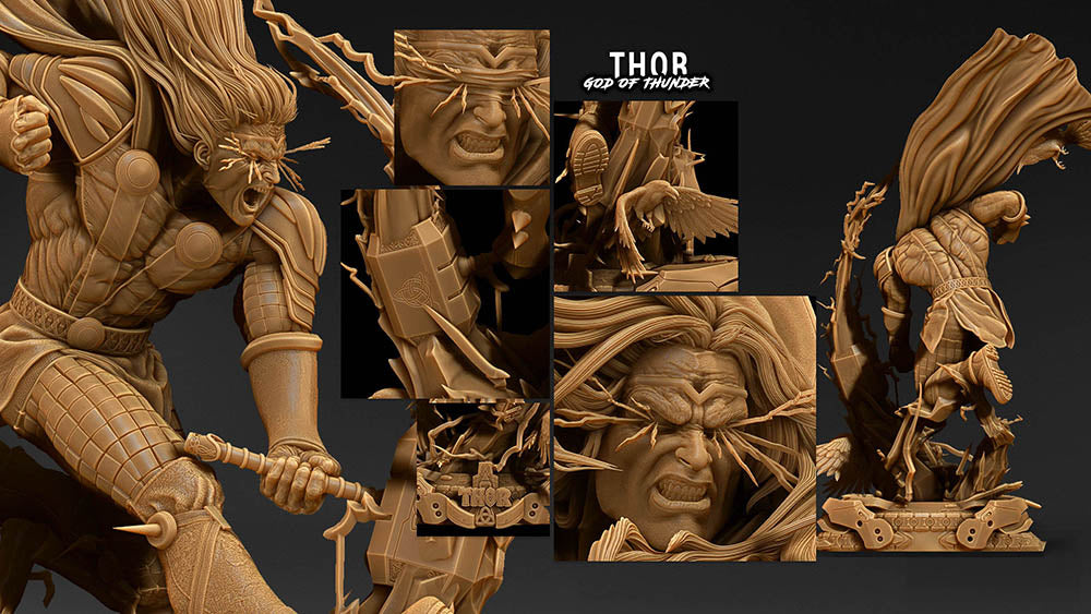 Thor - Sculpture