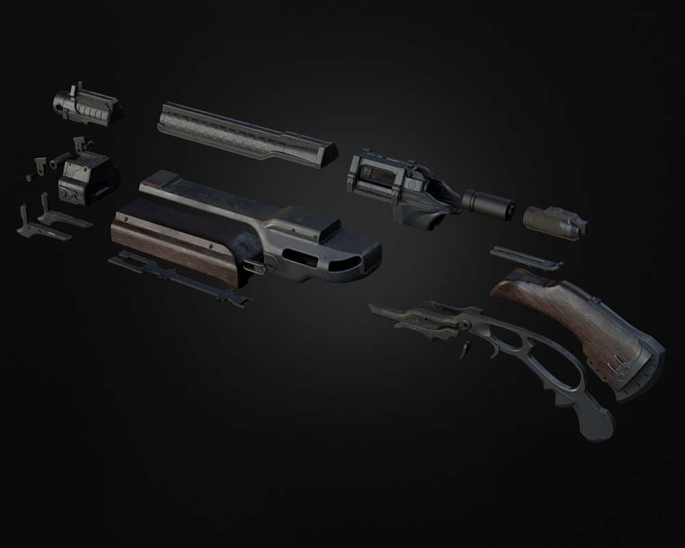 Doom Dark Ages Combat Shotgun – Weapon
