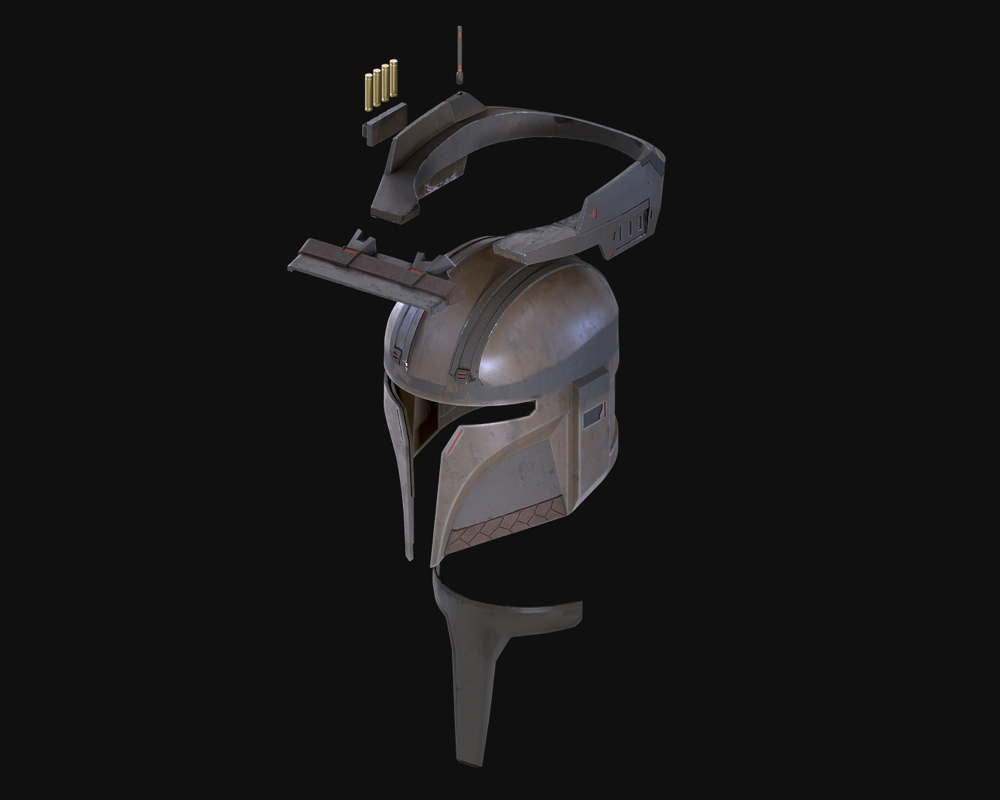 Cowboy Mando - Helmet