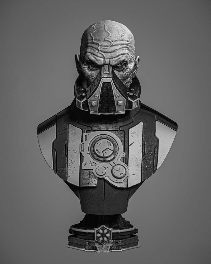 Darth Malgus - Portrait Bust