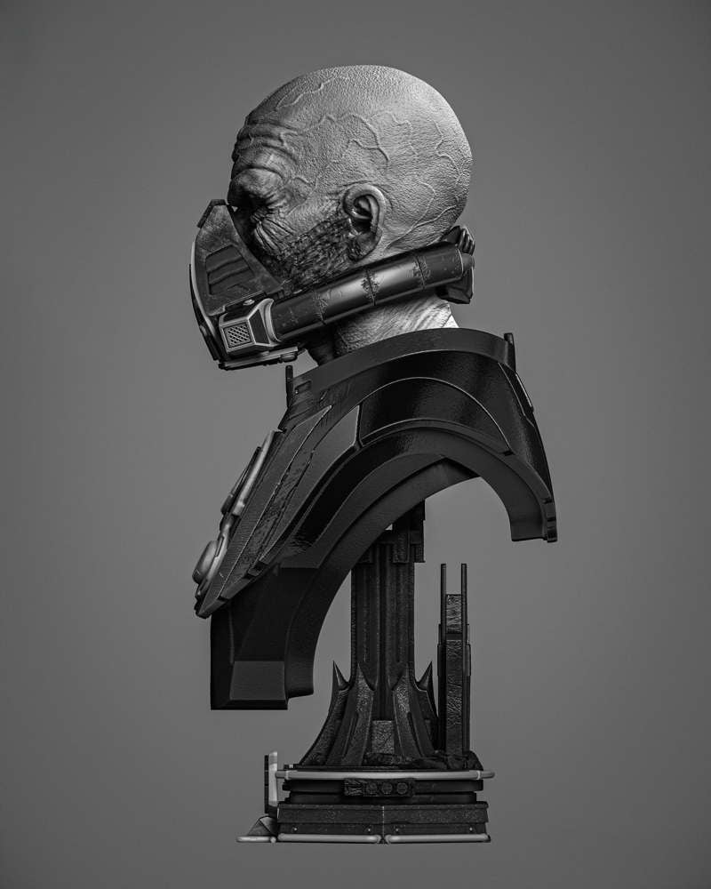 Darth Malgus - Portrait Bust