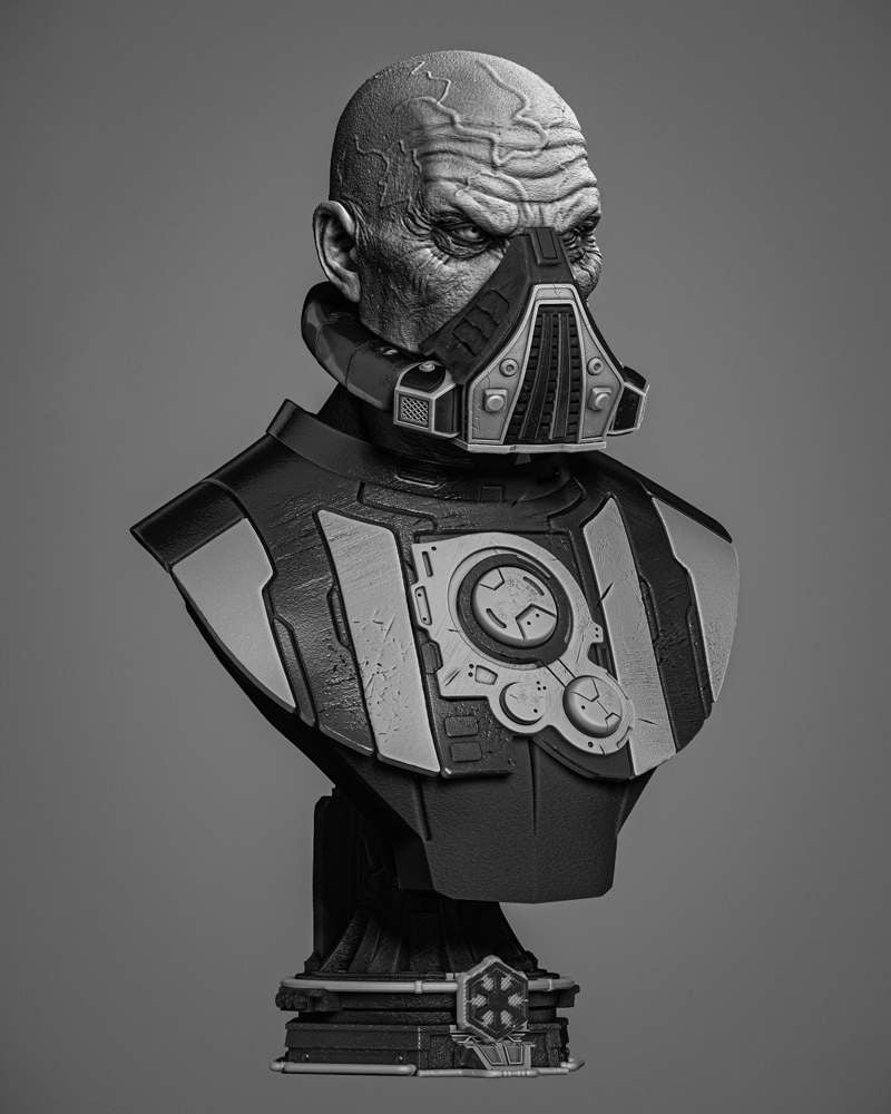 Darth Malgus - Portrait Bust