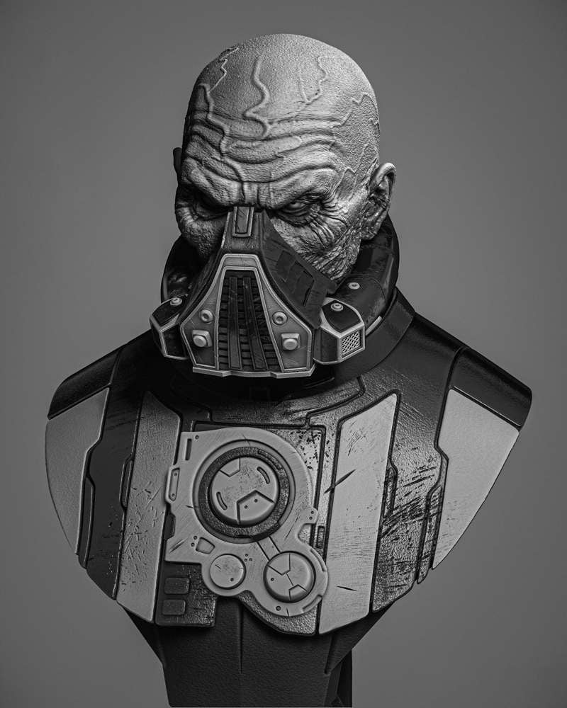 Darth Malgus - Portrait Bust