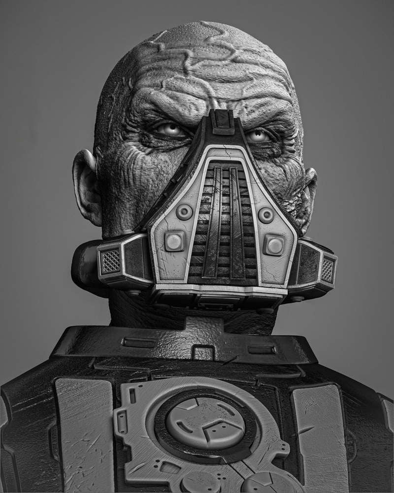 Darth Malgus - Portrait Bust