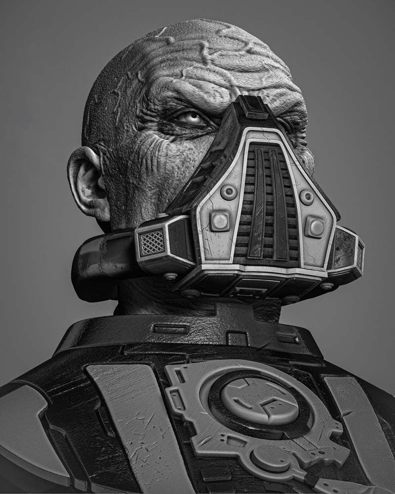 Darth Malgus - Portrait Bust