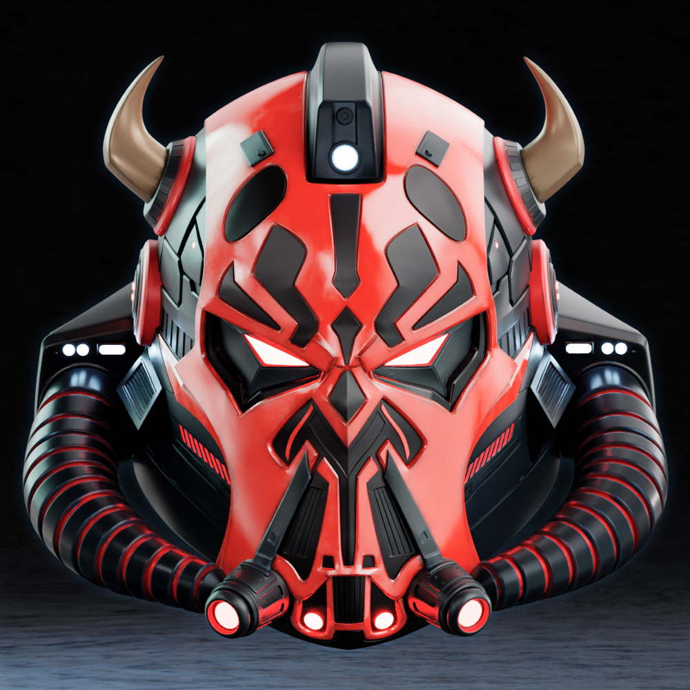 Darth Maul - Space Marine Helmet