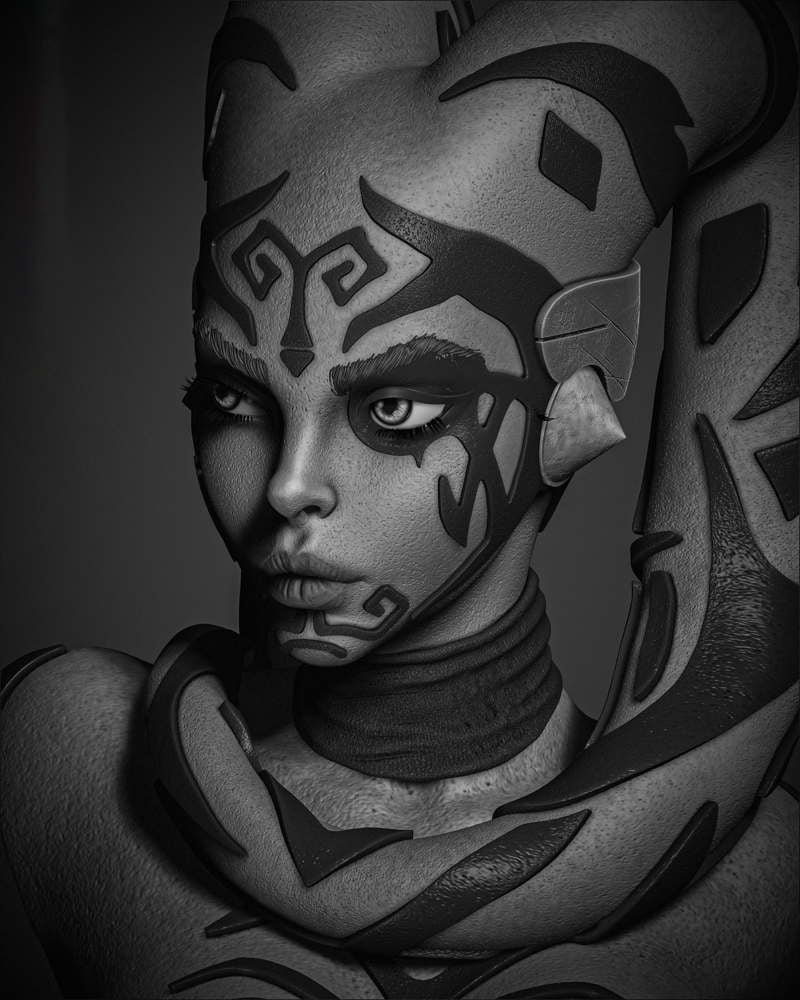 Darth Talon - Portrait Bust