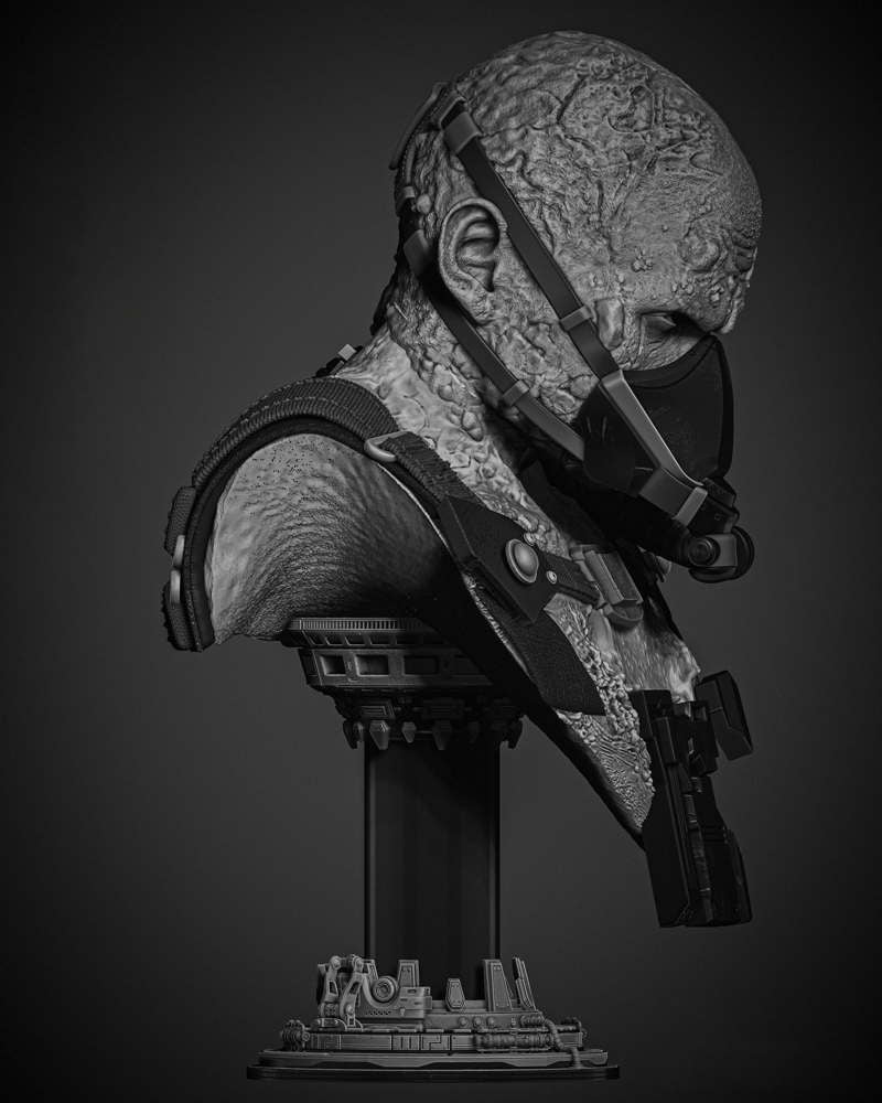 Darth Vader In The Bacta Tank - Portrait Bust