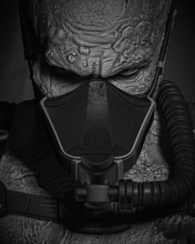 Darth Vader In The Bacta Tank - Portrait Bust