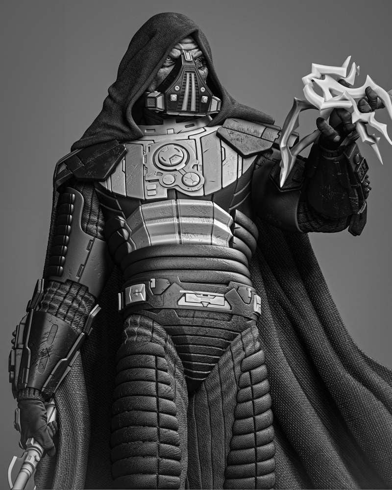 Darth Malgus - Sculpture