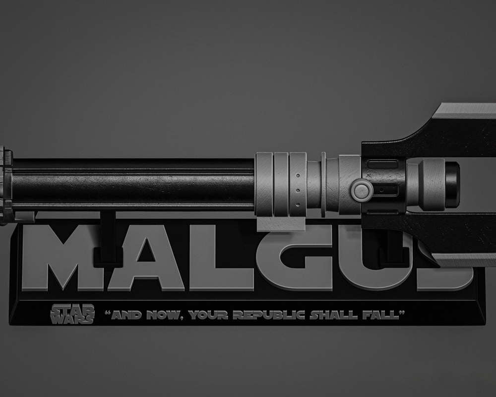 Darth Malgus - Lightsaber