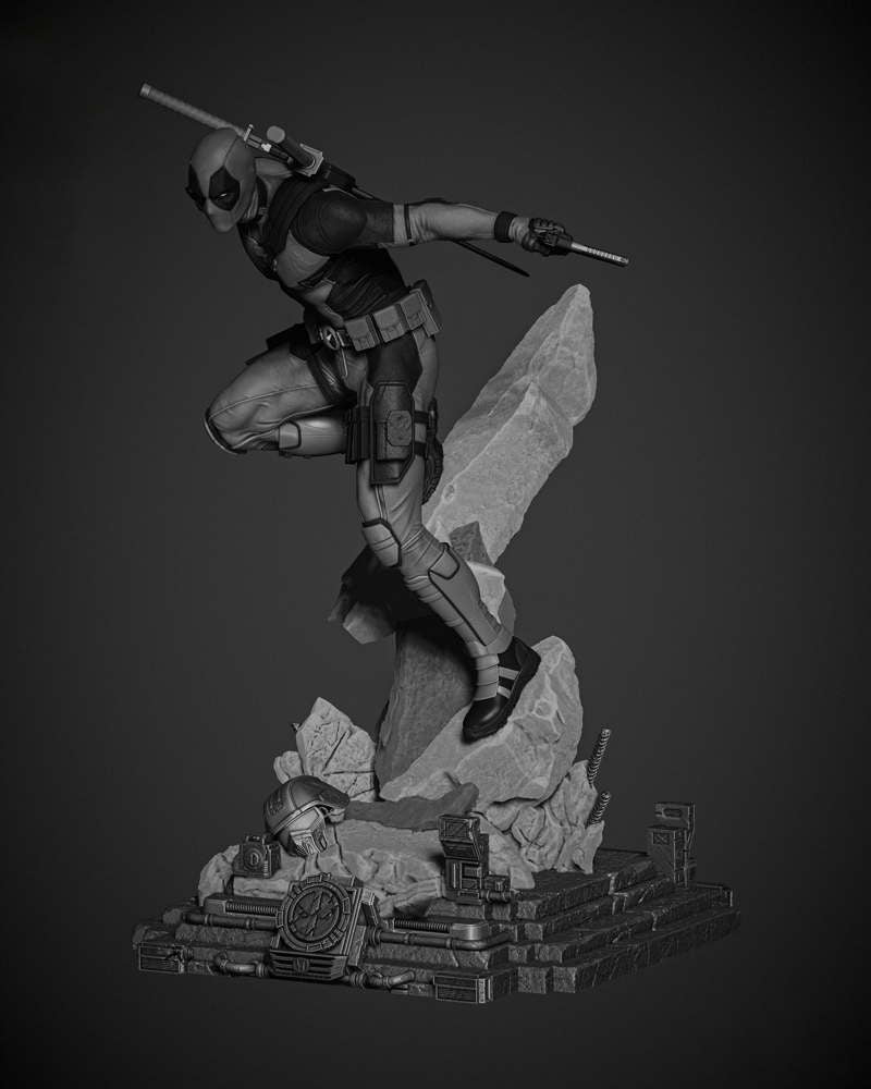 Deadpool 2024 - Sculpture