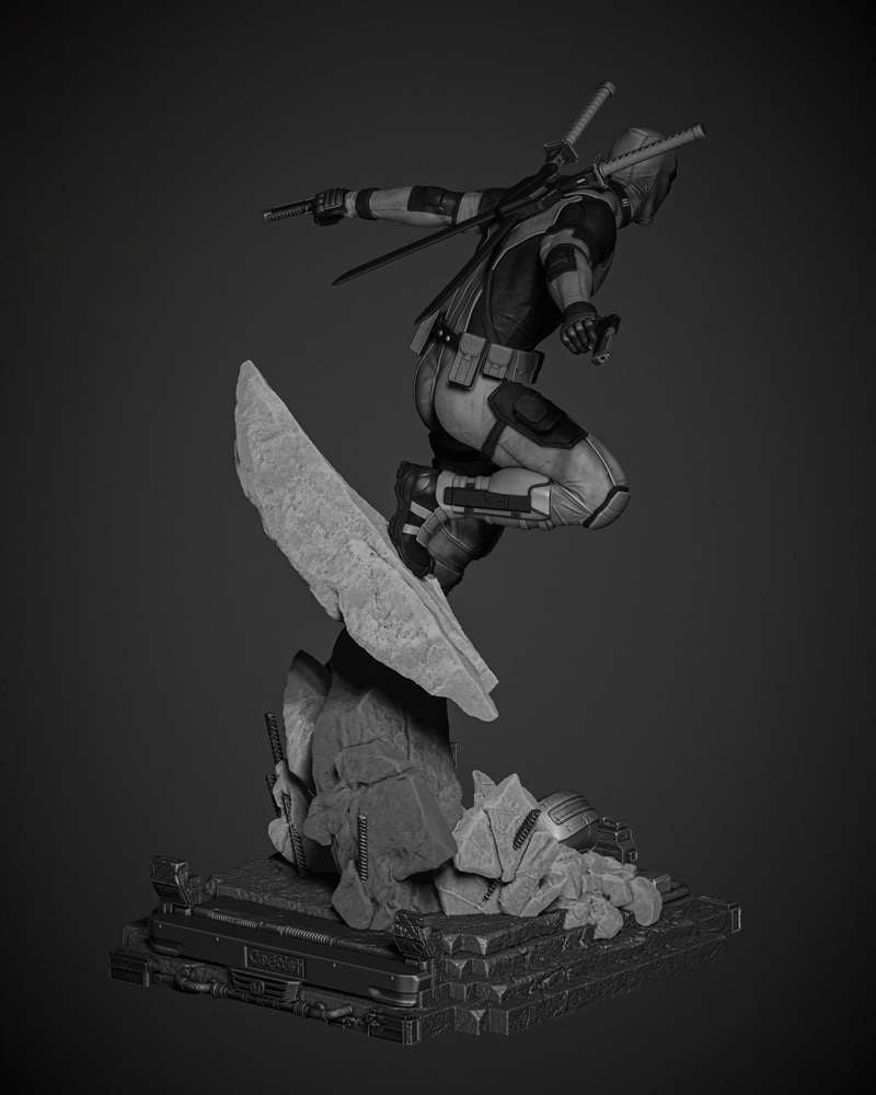 Deadpool 2024 - Sculpture