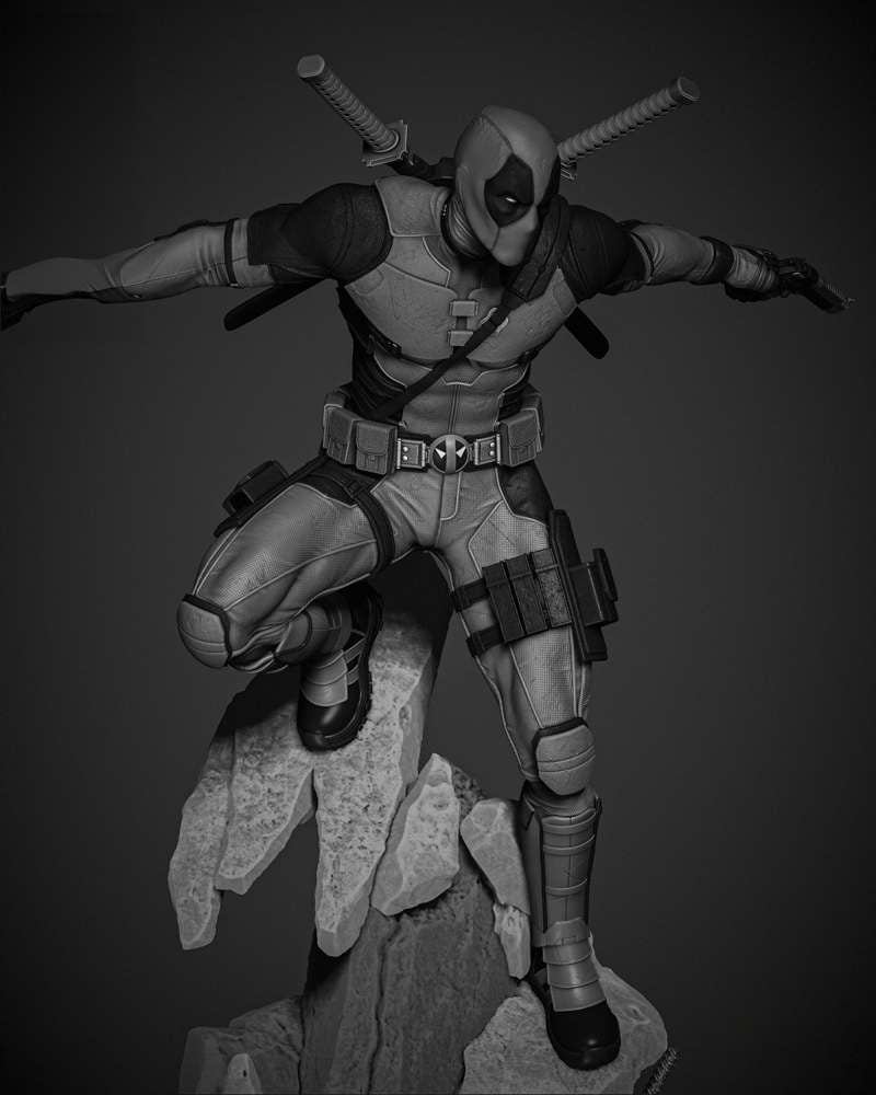 Deadpool 2024 - Sculpture