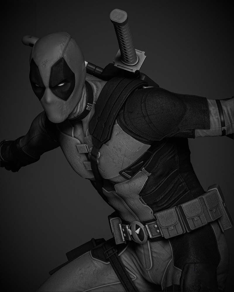 Deadpool 2024 - Sculpture