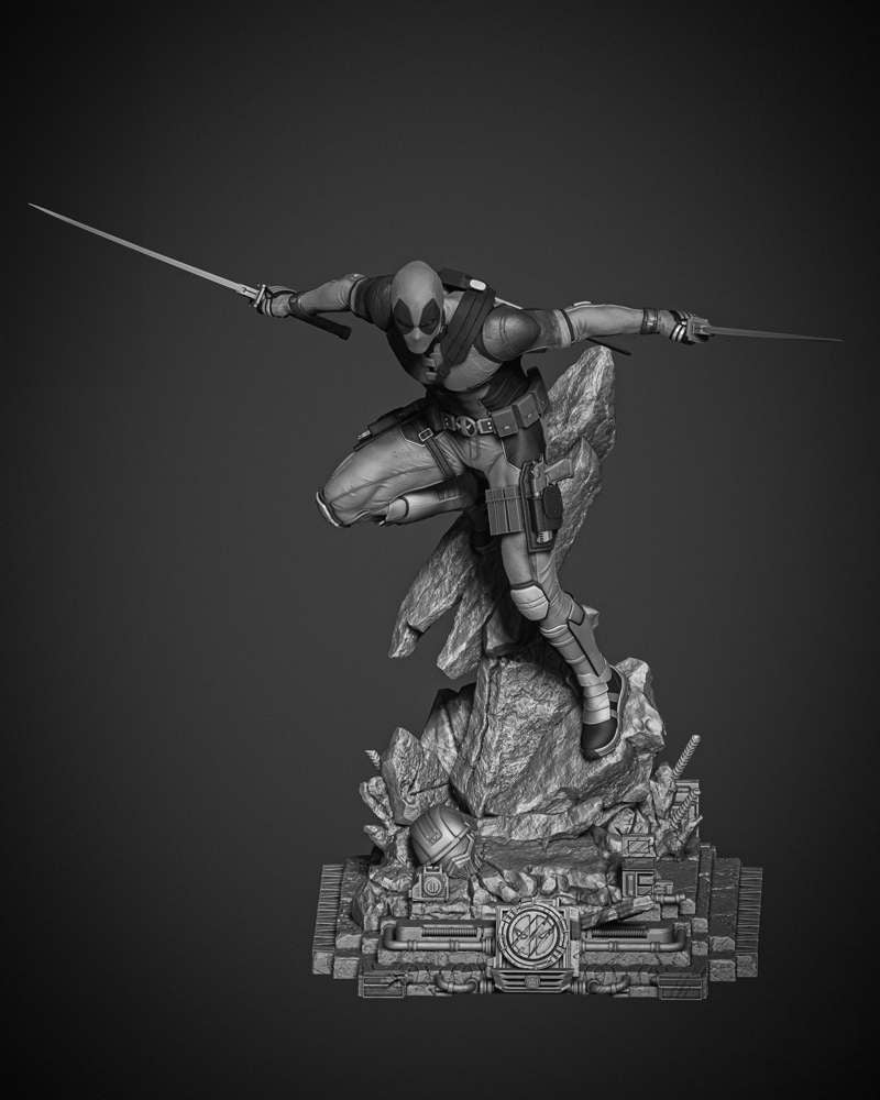 Deadpool 2024 - Sculpture