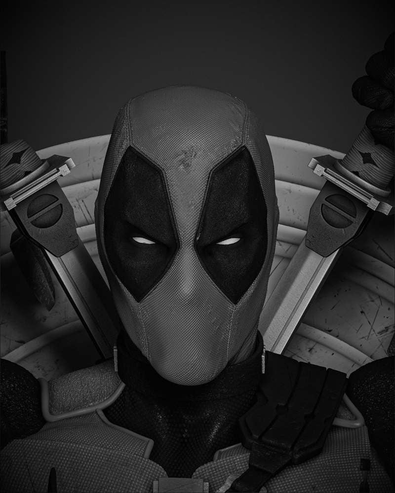 Deadpool and Wolverine - Bust Diorama