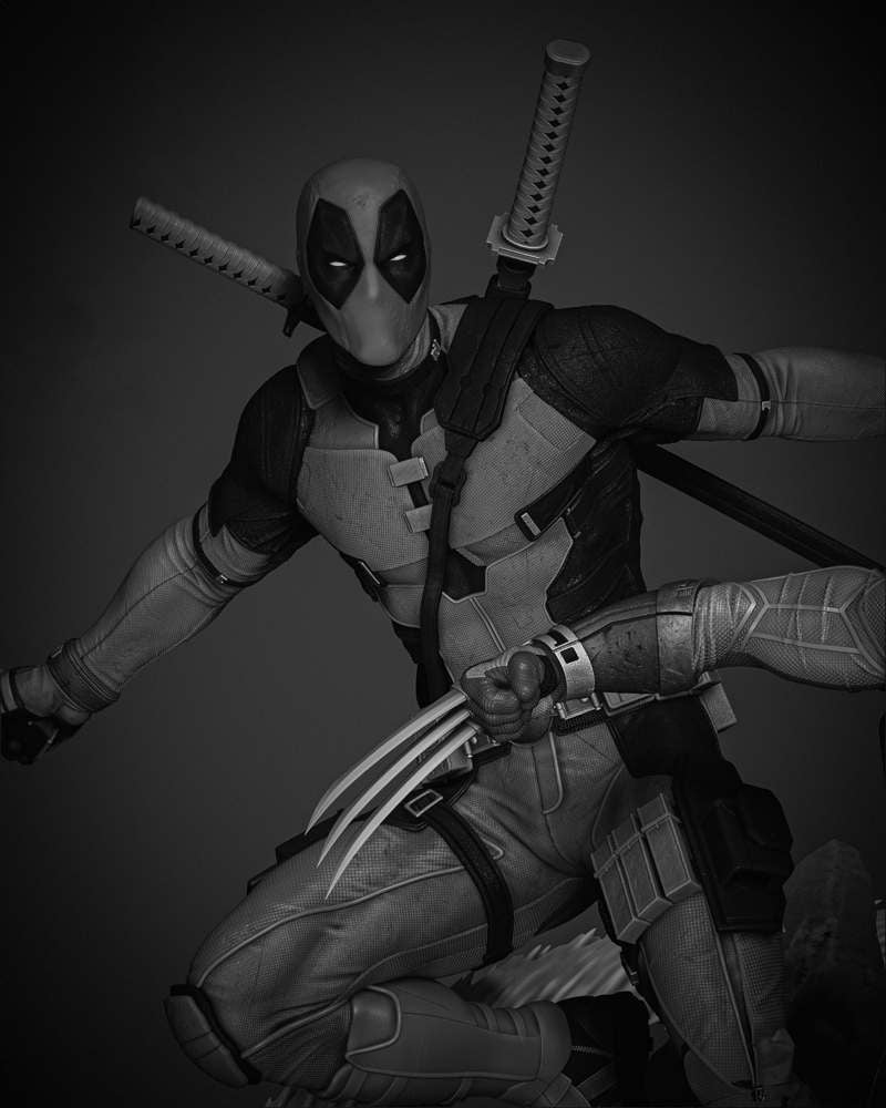 Deadpool and Wolverine - Diorama