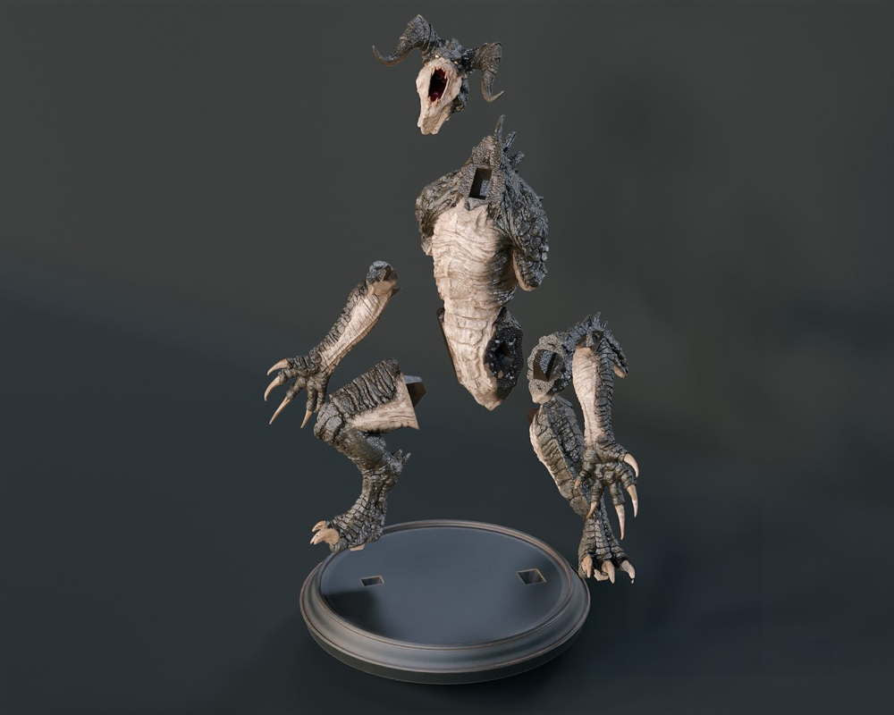 Deathclaw - Sculpture