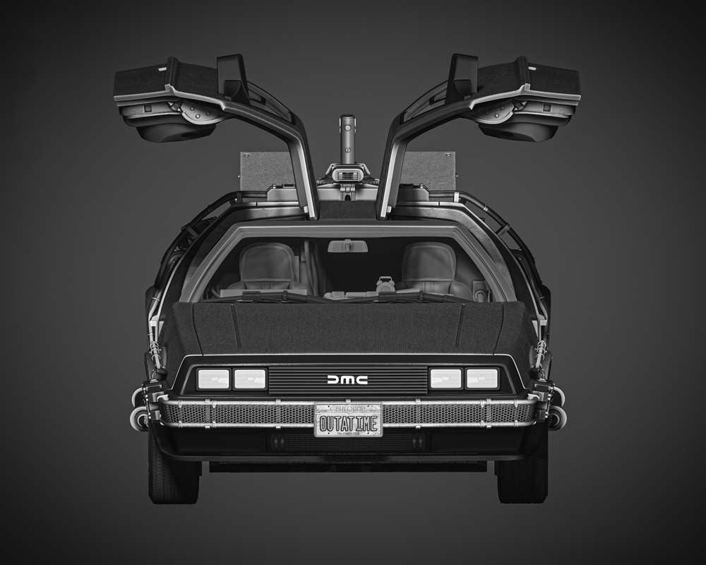 Back to the Future - DeLorean - Sculpture