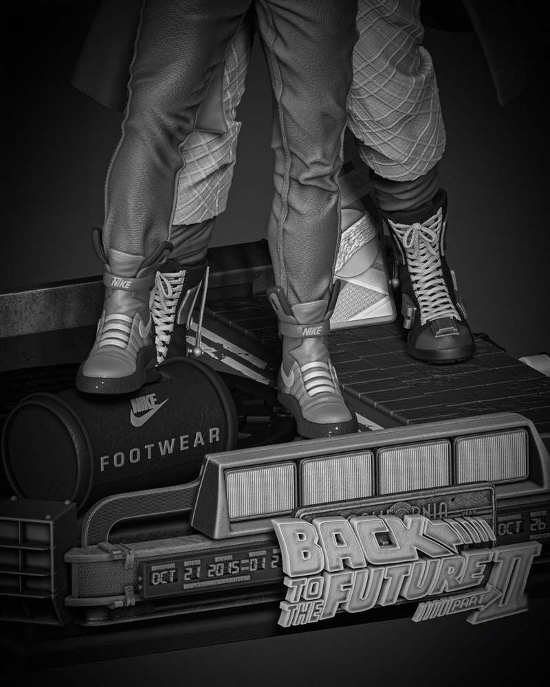 Back to the Future - Diorama