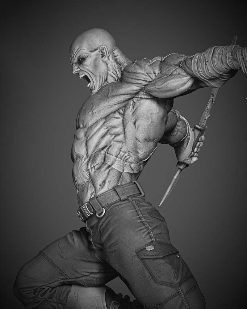 Drax - Sculpture