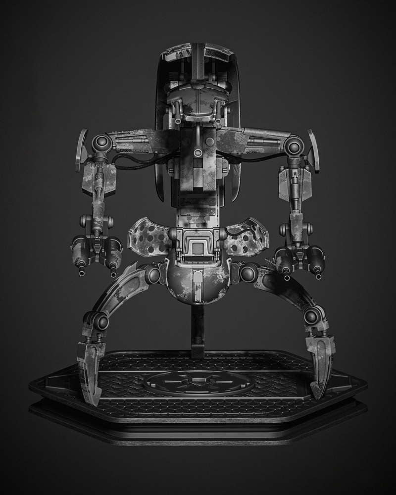 Droideka - Sculpture