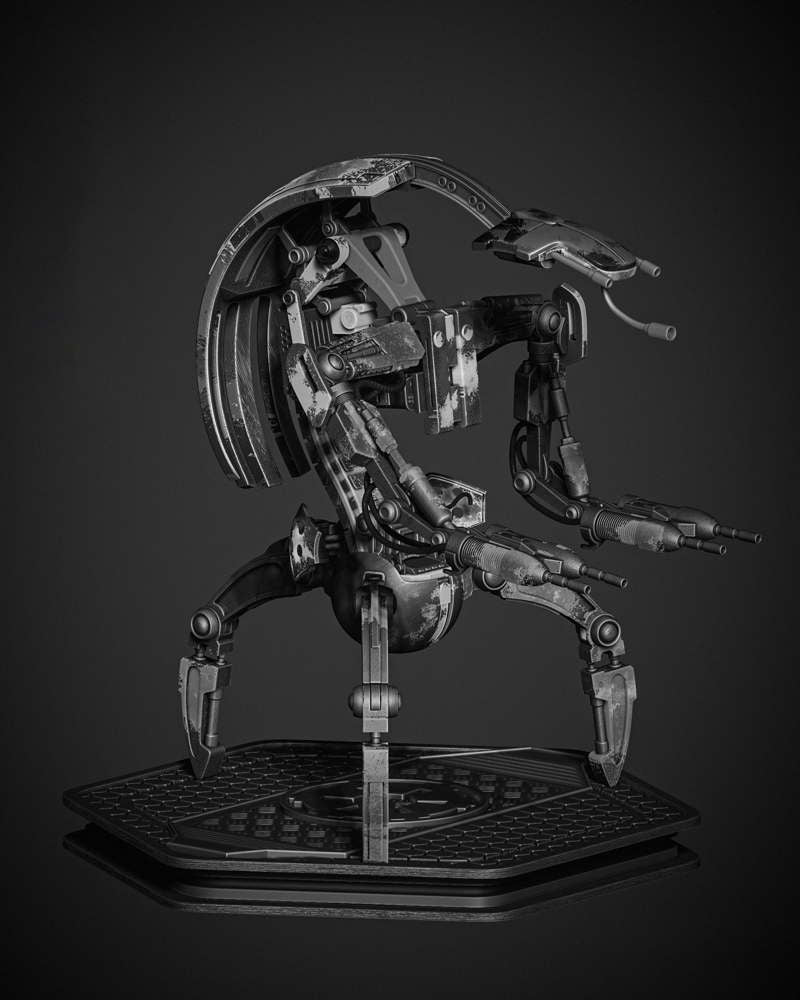 Droideka - Sculpture