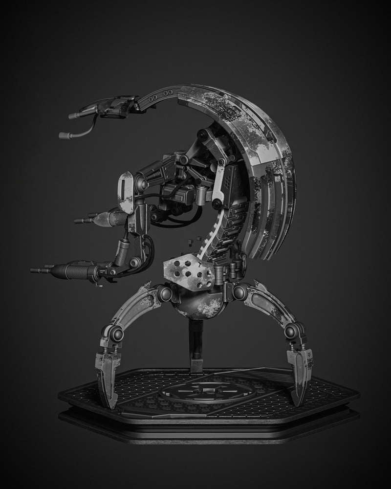 Droideka - Sculpture