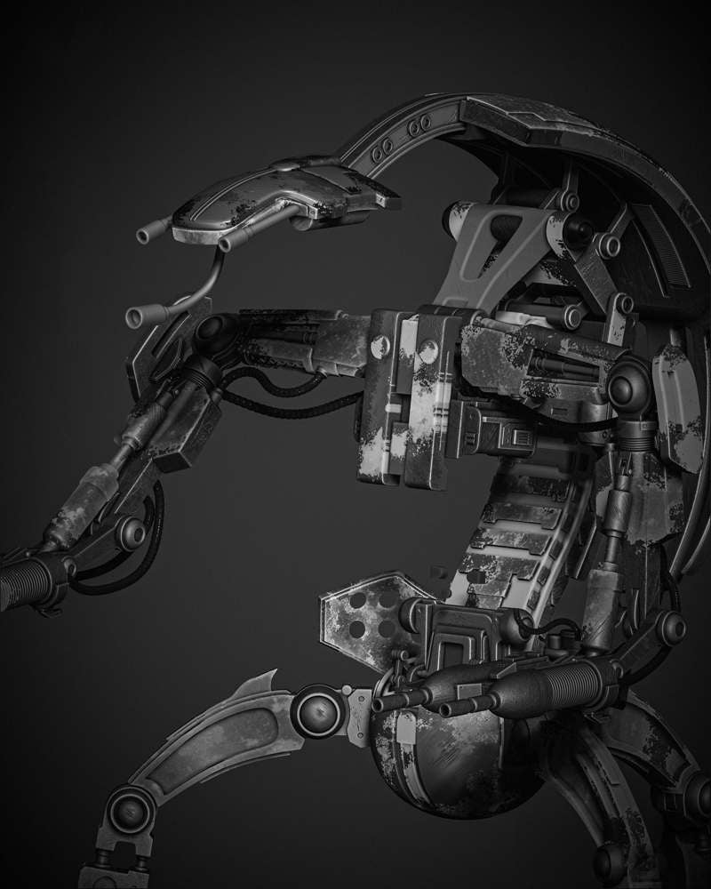 Droideka - Sculpture