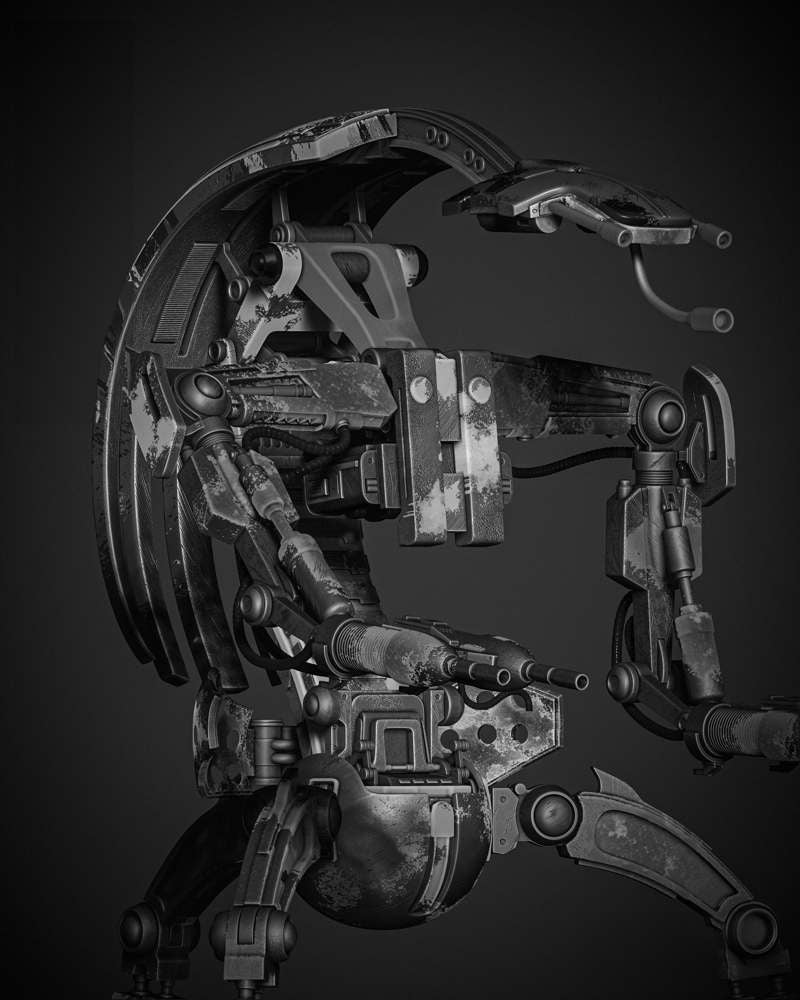 Droideka - Sculpture