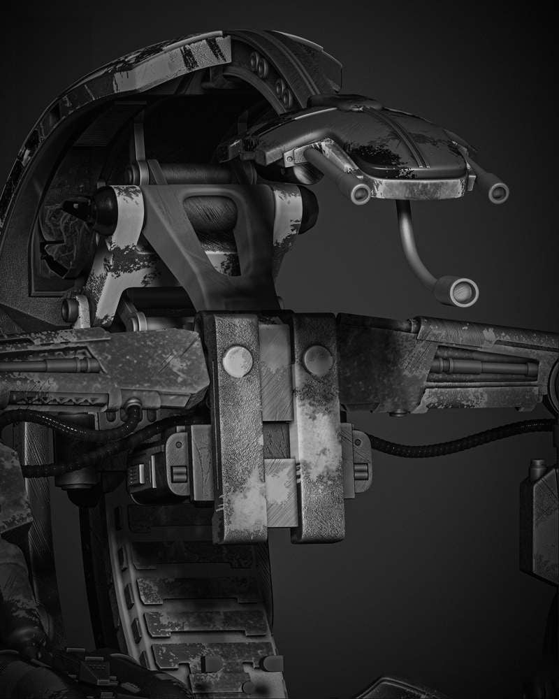 Droideka - Sculpture