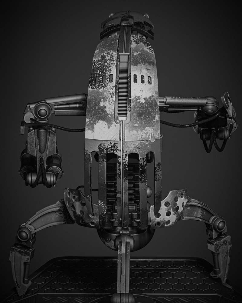 Droideka - Sculpture