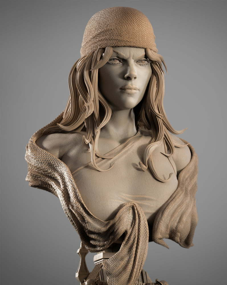 Electra - Portrait Bust