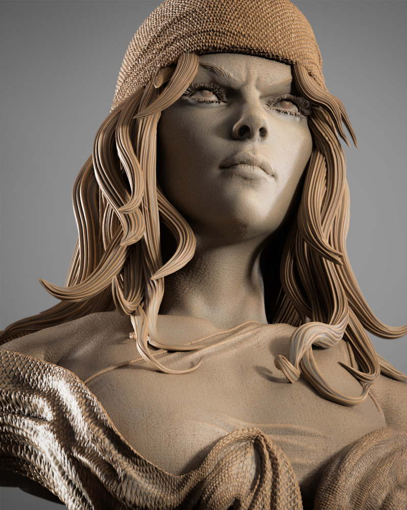 Electra - Portrait Bust