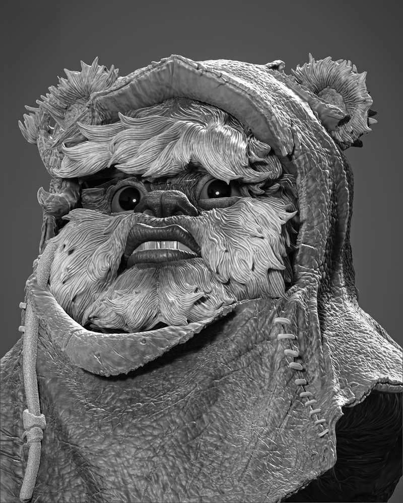 Ewoks - Portrait Bust