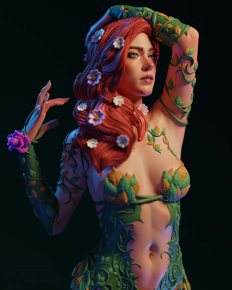 Poison Ivy #2 -Sculpture