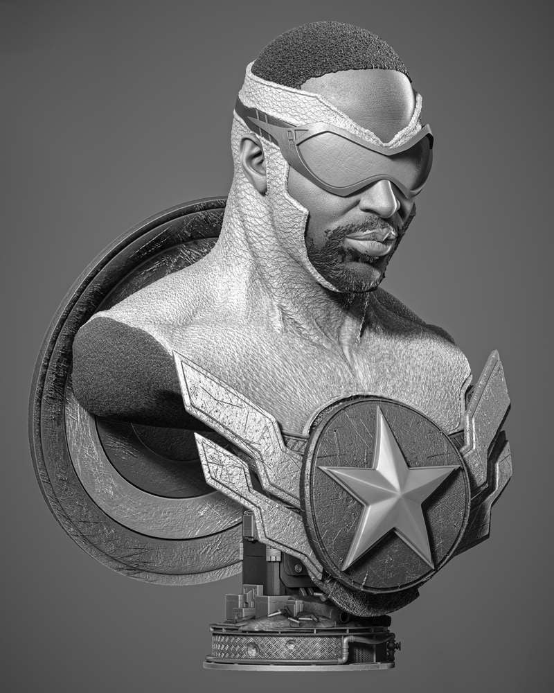 Falcon - Portrait Bust