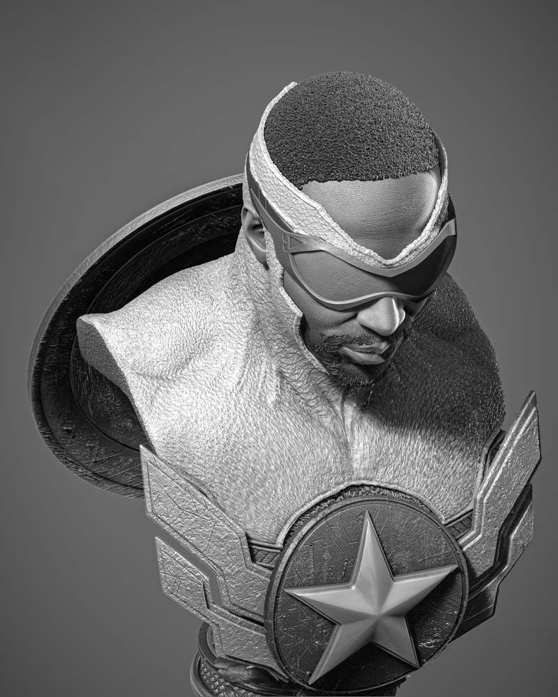 Falcon - Portrait Bust