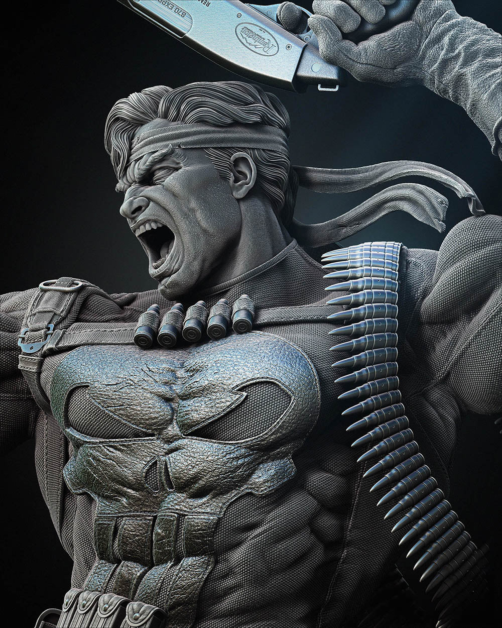 The Punisher - Sculpture