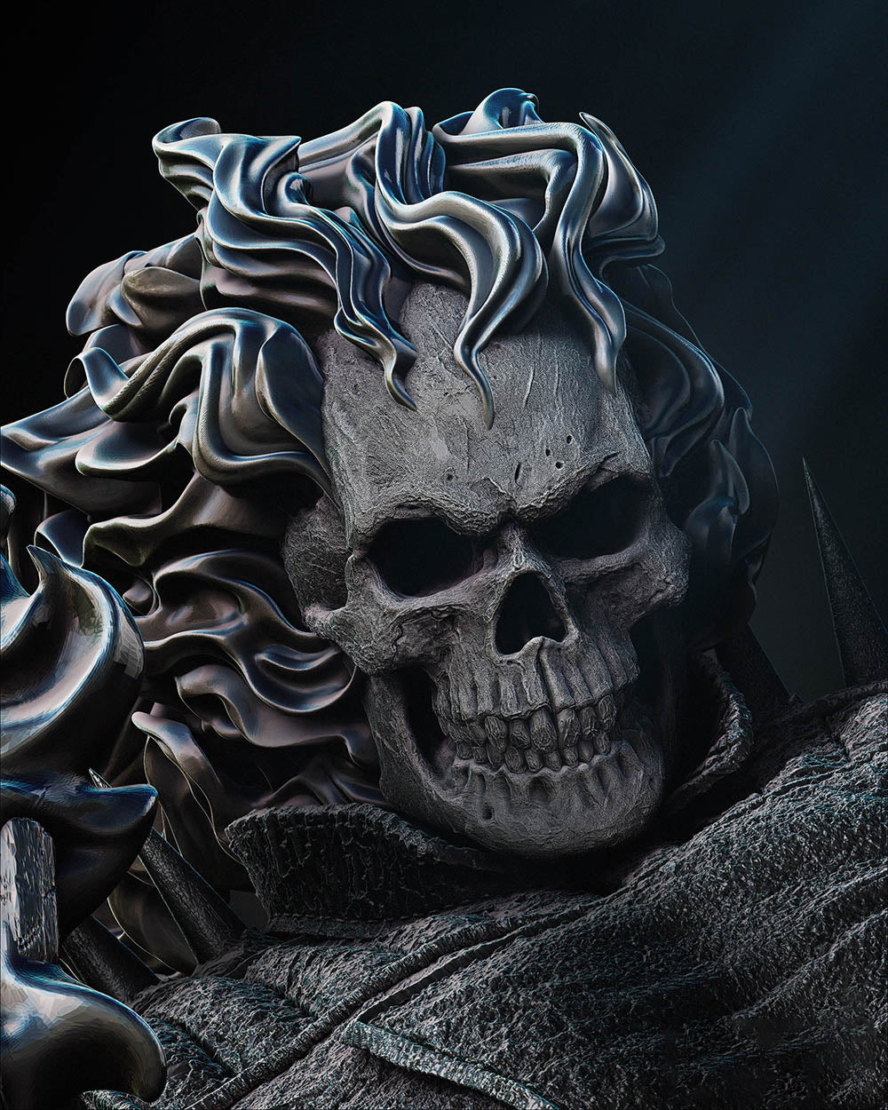 Ghost Rider - (Danny Ketch) - Sculpture