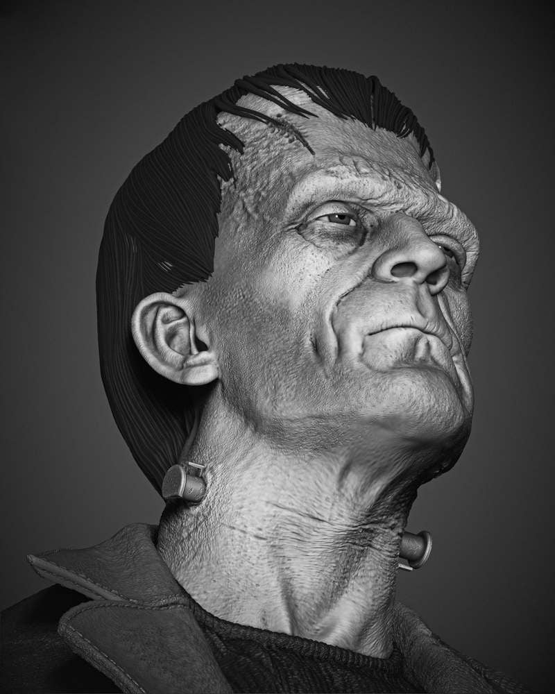 Frankenstein - Portrait Bust