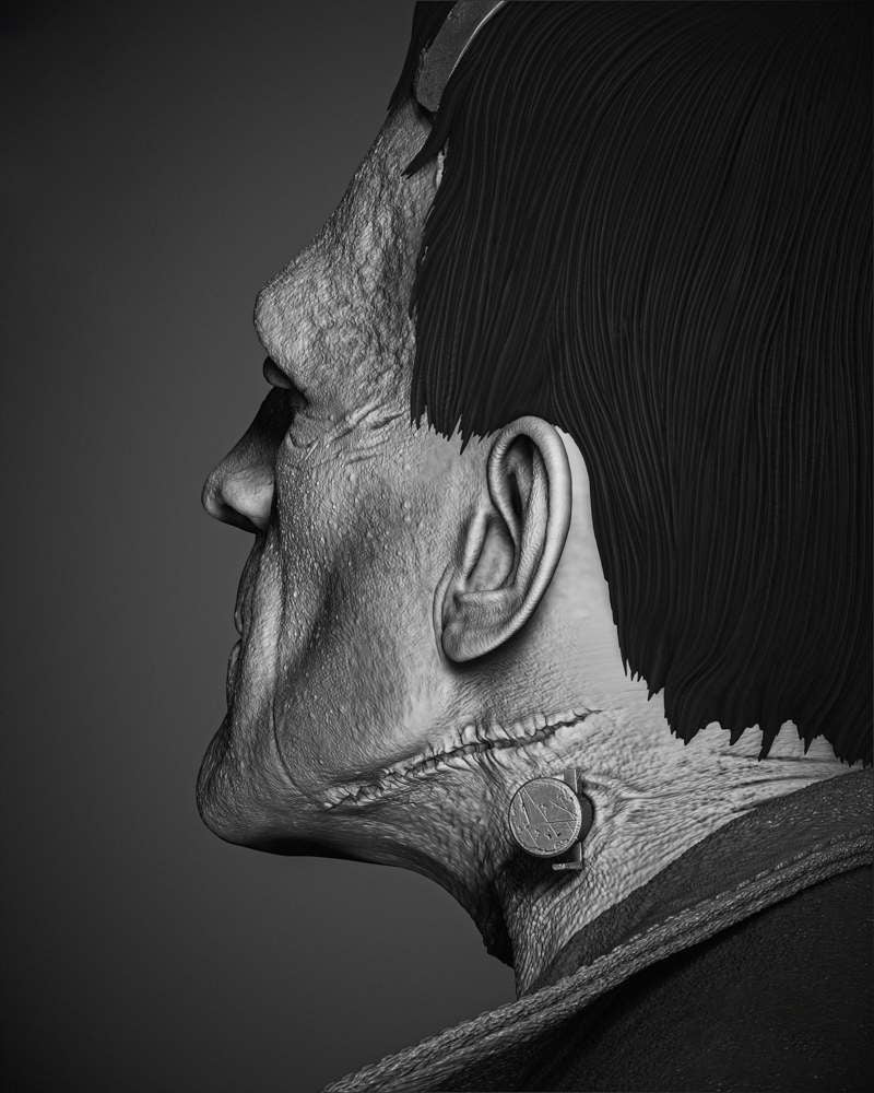 Frankenstein - Portrait Bust