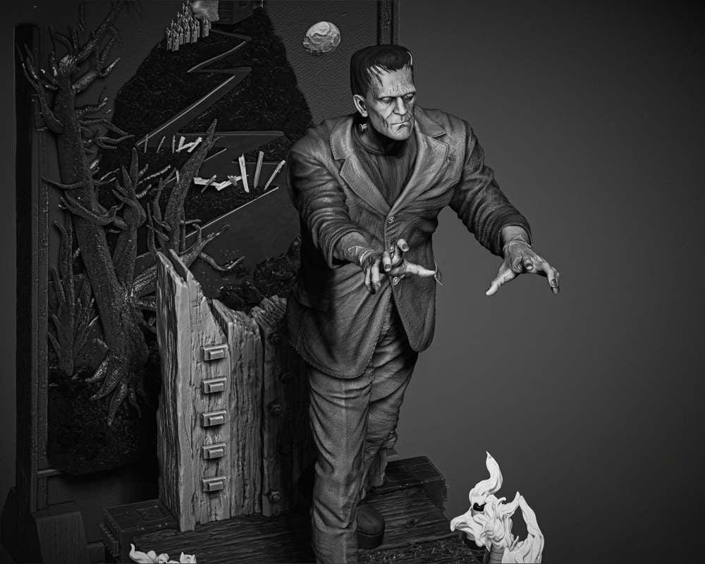 Frankenstein - Sculpture