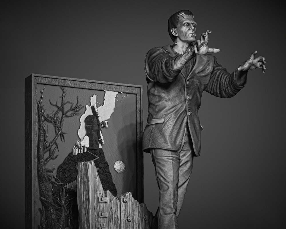 Frankenstein - Sculpture