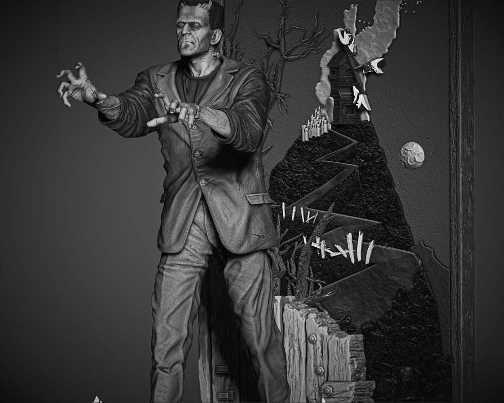 Frankenstein - Sculpture